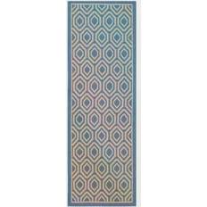 Safavieh Courtyard Collection Beige, Blue