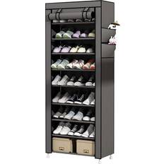 Yitahome  Metal Shoe Cabinet 4 Tiers For Entryway Shoe Organizer