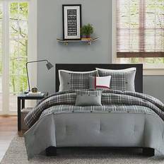 Intelligent Design Daryl Bedspread Gray (228.6x172.72)