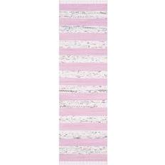 Safavieh Montauk Collection Pink, Beige 27x84"