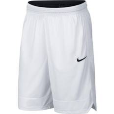 Nike L - Men - White Pants & Shorts Nike Dri-Fit Icon Basketball Shorts Men - White/White/Black