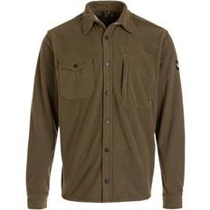 Fleece - Herre - M Skjorter Whistler Enzo Fleece Shirt Fleeceskjorte Dark Olive