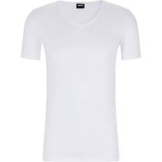 Hugo Boss Herre Overdeler HUGO BOSS Two-pack of slim-fit T-shirts in stretch cotton