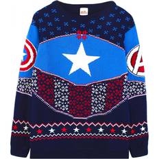 Marvel Captain America Adult Shield Knitted Christmas Sweatshirt