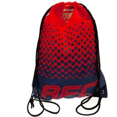 Røde Gymposer Arsenal FC Drawstring Bag (One Size) (Red/Navy)