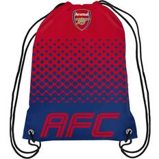 Røde Gymposer Arsenal FC Fade Drawstring Bag (One Size) (Red/Blue)