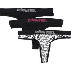 Diesel Cotton Panties Diesel Women's Briefs - White/Black