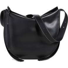 Proenza Schouler Baxter Leather Shoulder Bag Black one-size