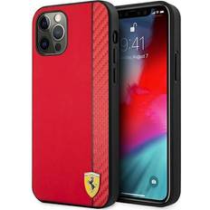 Ferrari On Track Carbon Stripe Case for iPhone 12 Pro Max