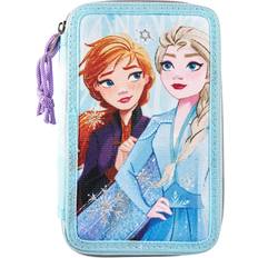 Pennaler Euromic Disney Frozen 2 Filled Double Decker Pencil Case