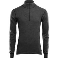 Herre - Ull Undertrøyer Aclima WarmWool Mock Neck Zip Shirt Men marengo 2020 Underwear