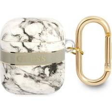 Guess GUA2HCHMAG AirPods cover szary/grey Marble Strap Collection