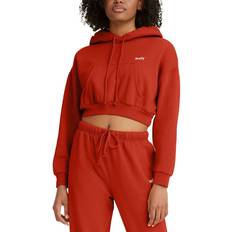 Levi's Laundry Day Cropped Hooded Sweatshirt - Enamel Orange