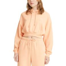 Levi's Laundry Day Cropped Hooded Sweatshirt - Peach Puree