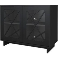 Nexera 132203 Slim 2-Door Storage Cabinet, White
