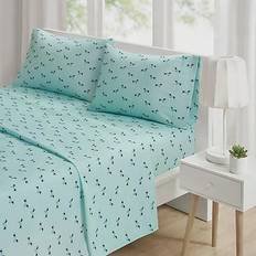 Intelligent Design Novelty Dog Bed Sheet Blue (259.08x228.6)