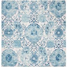 Safavieh Madison Collection Blue, White 48x48"
