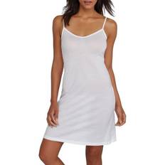 Cotton - Women Under Dresses Hanro Ultralight Cotton Slip - White