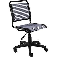 Adjustable Seat Office Chairs on sale Eurø Style Eurostyle Allison Bungie Low-Back Office Chair 37.2"