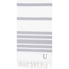 Linum Home Textiles Herringbone U Bath Towel Gray (175.26x96.52)