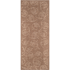 Safavieh Vine Scroll Natural, Brown 27x120"