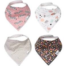 Copper Pearl Baby Bandana Bibs 4-pack Zella