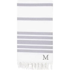 Linum Home Textiles Herringbone M Bath Towel Gray (175.26x96.52)