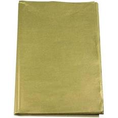 Jam Paper Gift Tissue Gold 100 Sheets/Ream