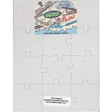 Blank Puzzles 8 1 2 in. x 11 in. 12 pieces each pack of 4