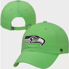 '47 Brand Seattle Seahawks Clean Up Cap Lime Adjustable