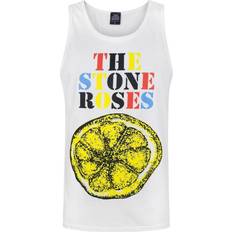 Herre - Hvite Vester The Stone Roses Official Mens Lemon Vest (White)