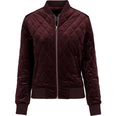 Samt Bekleidung Urban Classics Diamond Quilt Velvet Jacket