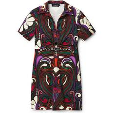 Desigual Women's short slim-fit retro dress, Black