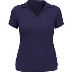 Purple - Women Polo Shirts PGA tour Womens Short Sleeve Polo Shirt