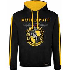 Harry Potter Unisex Adult Hufflepuff Hoodie (Black)