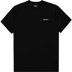 Carhartt Herren T-Shirts Carhartt WIP Script Embroidery T-Shirt white/black