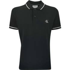 XXXS Oberteile Calvin Klein Slim Polo Shirt - Black