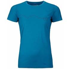 Damen - Gelb Basisschicht-Oberteile Ortovox Outdoor T-Shirt Tec Mountain T-Shirt W Heritage