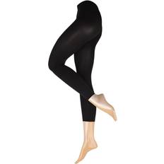 Falke Pure Matt 100 DEN Leggings Women's - Black