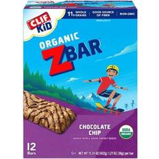 Bars Clif Bar Kid ZBar Chocolate Chip 12 Bars