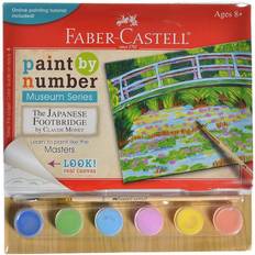 Coloring Books Faber-Castell Museum Series Paint By Number Kit 6 x 8