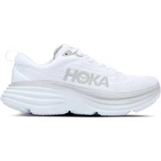 White - Women Running Shoes Hoka Bondi 8 W - White
