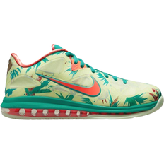 Multicolored - Women Basketball Shoes Nike LeBron IX Low W - White Lime/Bright Mango/New Green