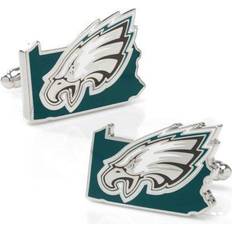 Men Cufflinks Philadelphia Eagles Team State Shaped Cufflinks