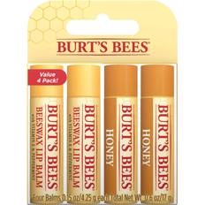 Kühlend Lippenbalsam Burt's Bees Beeswax & Honey Lip Balm 4-pack