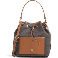 Michael Kors Maeve Medium Bucket Bag - Brown/Acorn