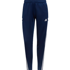 Dame - Fotball Bukser Adidas Condivo 22 Training Pants Women - Team Navy Blue 2/White