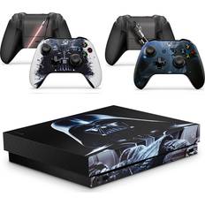 Bundle Decal Stickers giZmoZ n gadgetZ Xbox One X Console Skin Decal Sticker + 2 Controller Skins - DV