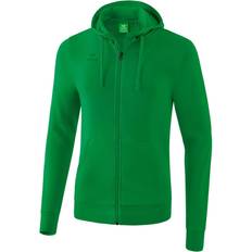 Erima Hooded Sweat Jacket - Emerald