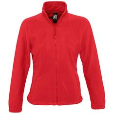 Sol's Womens North Full Zip Fleece Jacket - Red